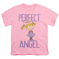 Rugrats Angelica Perfect Angel Youth 18/1 100% Cotton Short-Sleeve T-Shirt