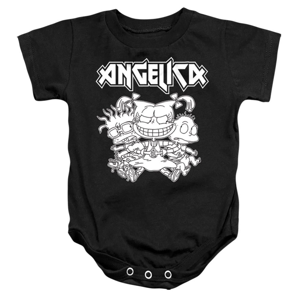 Rugrats Angelica Pickles Rocks Infant's Cotton SS Snapsuit