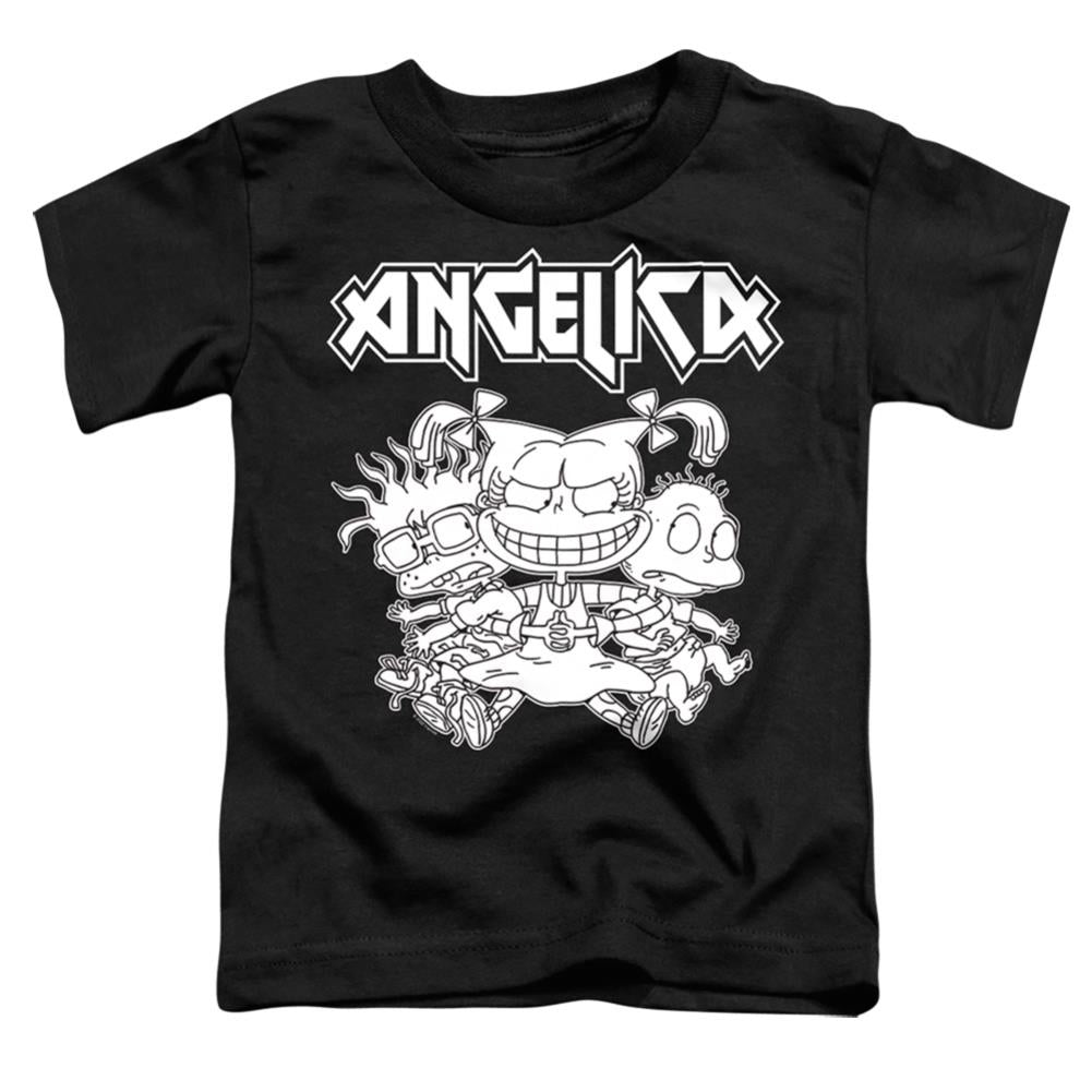 Rugrats Angelica Pickles Rocks Toddler 18/1 Cotton Short-Sleeve T-Shirt