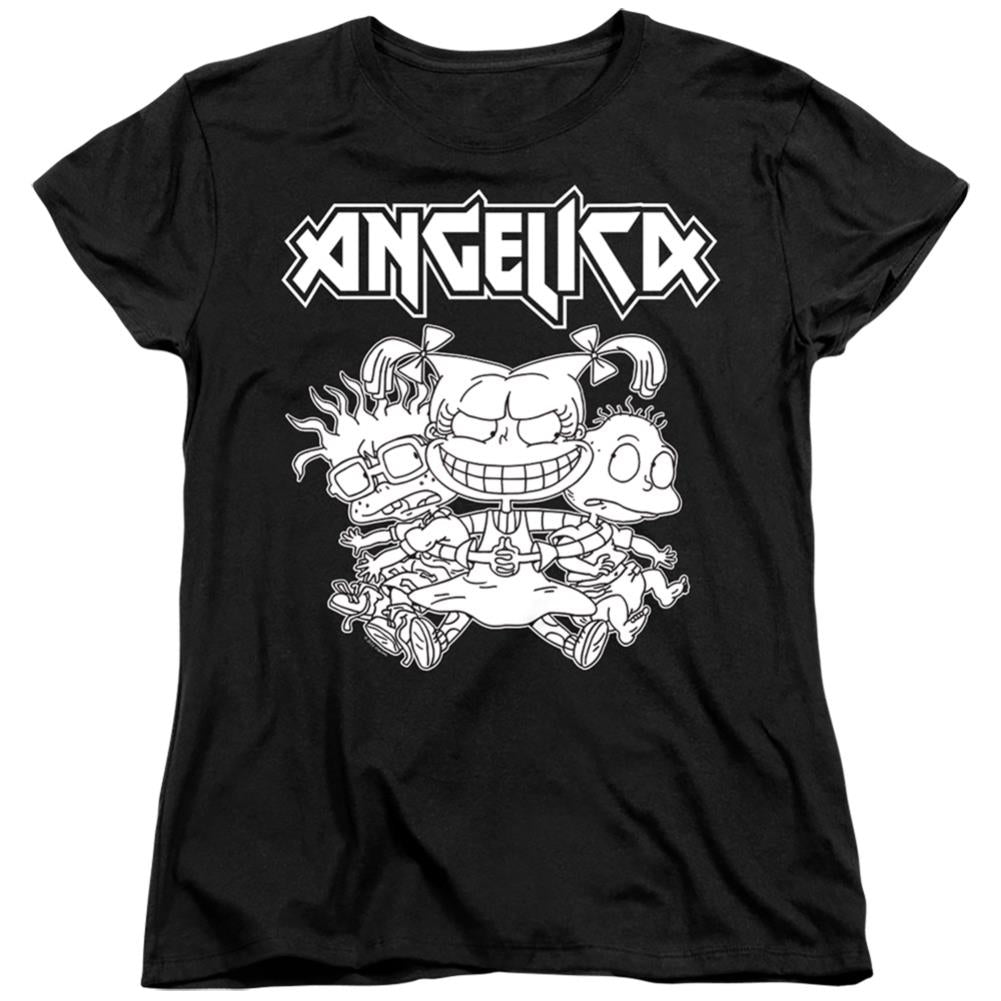 Rugrats Angelica Pickles Rocks Women's 18/1 Cotton Short-Sleeve T-Shirt