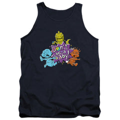 Rugrats Babies Run For The Hills Men's 18/1 Cotton Tank Top