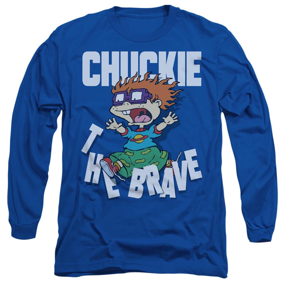 Rugrats Chuckie The Brave Men's 18/1 Cotton Long-Sleeve T-Shirt