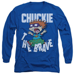 Rugrats Chuckie The Brave Men's 18/1 Cotton Long-Sleeve T-Shirt