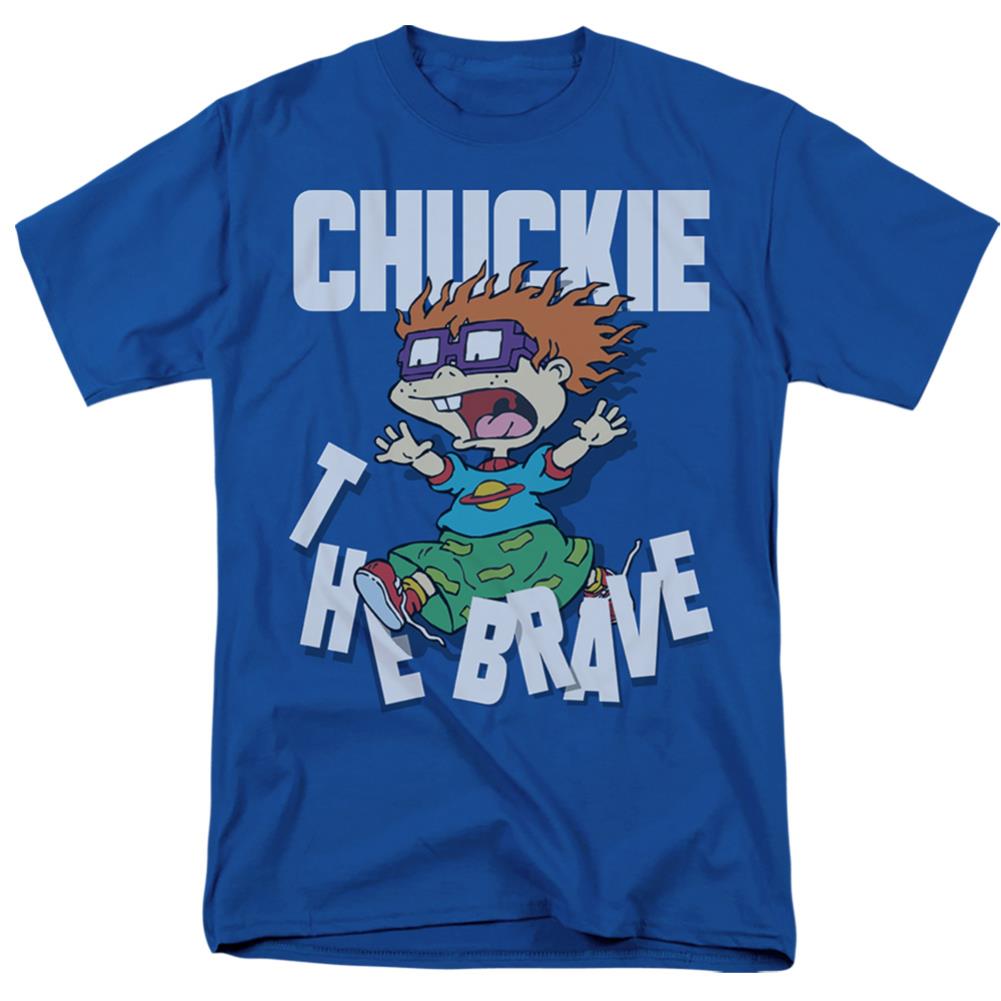 Rugrats Chuckie The Brave Men's 18/1 Cotton Short-Sleeve T-Shirt