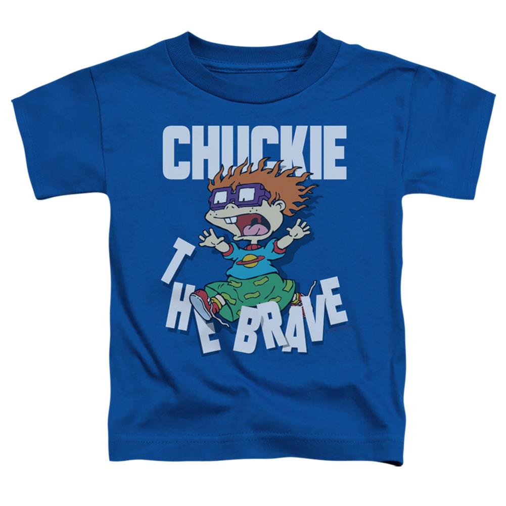 Rugrats Chuckie The Brave Toddler 18/1 Cotton Short-Sleeve T-Shirt