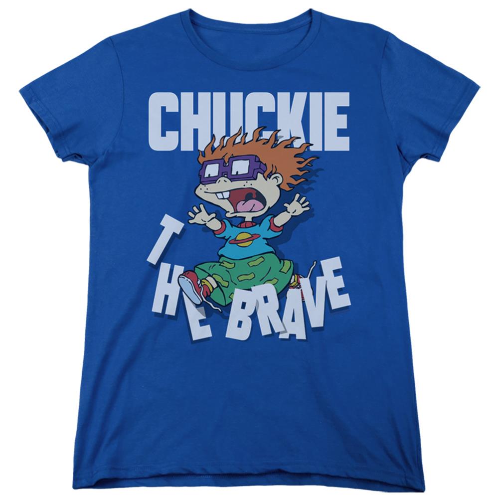 Rugrats Chuckie The Brave Women's 18/1 Cotton Short-Sleeve T-Shirt