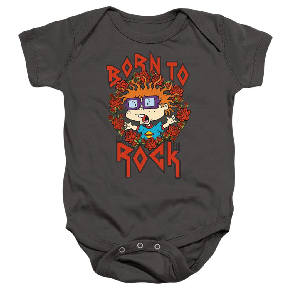 Rugrats Chucky Was Born To Rock Infant's Cotton SS Snapsuit