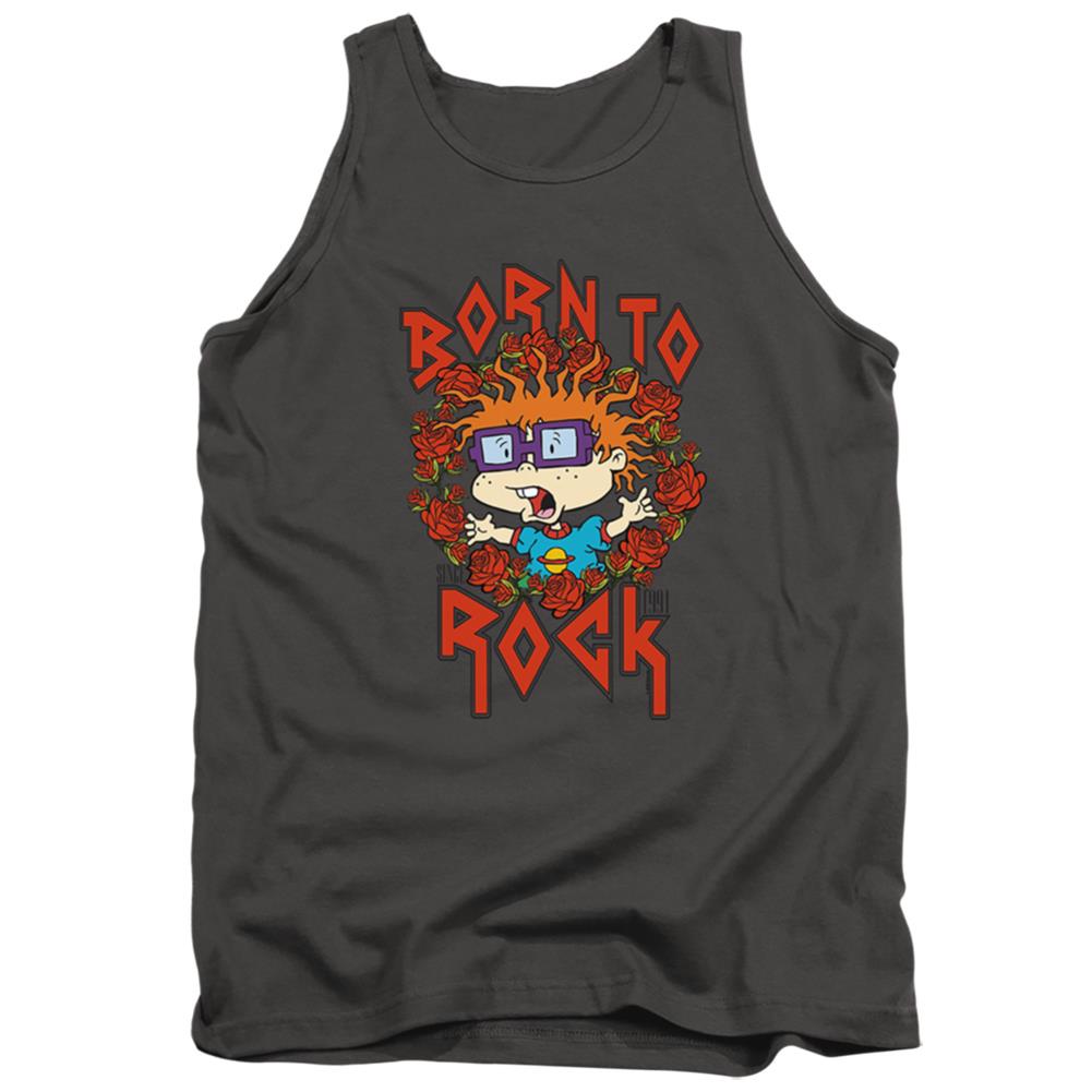 Rugrats Chucky Was Born To Rock Men's 18/1 Cotton Tank Top
