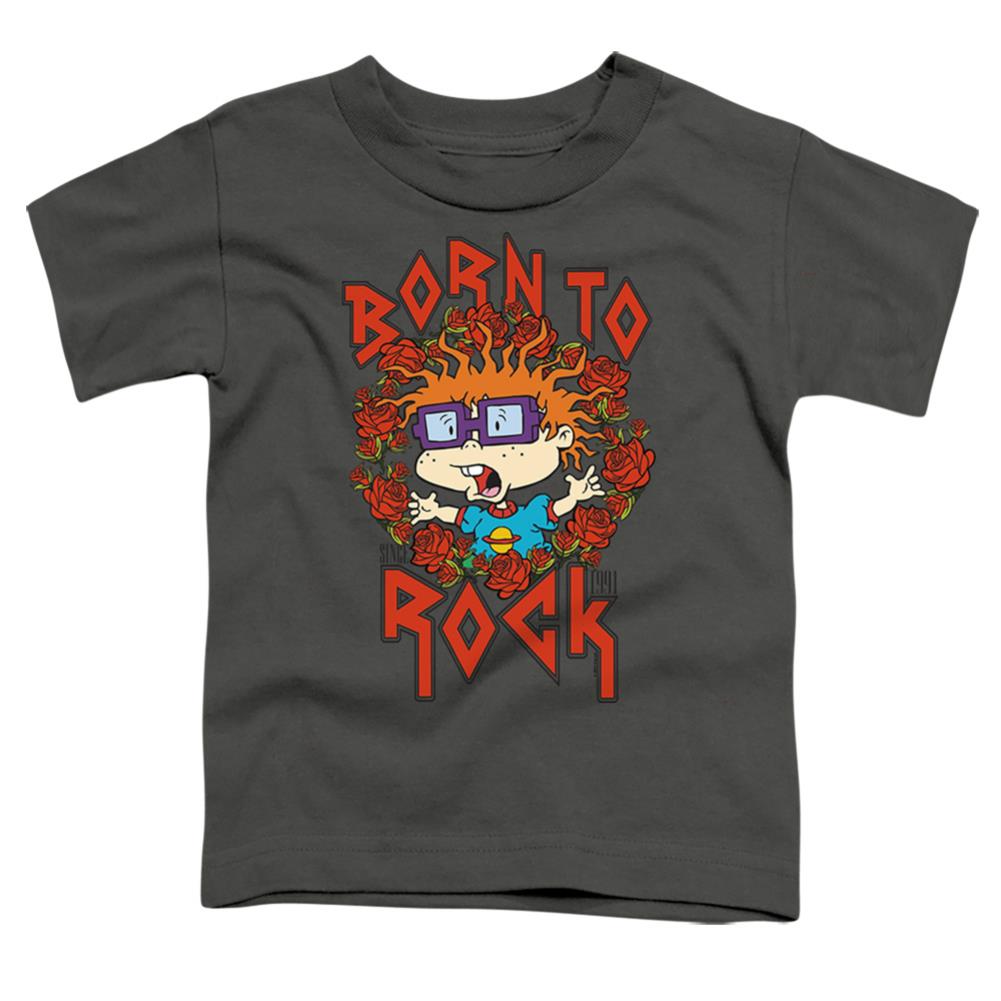Rugrats Chucky Was Born To Rock Toddler 18/1 Cotton Short-Sleeve T-Shirt
