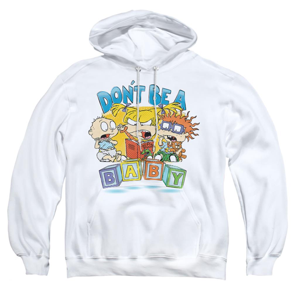 Rugrats Don't Be A Baby Blocks Men's Pull-Over 75 25 Poly Hoodie