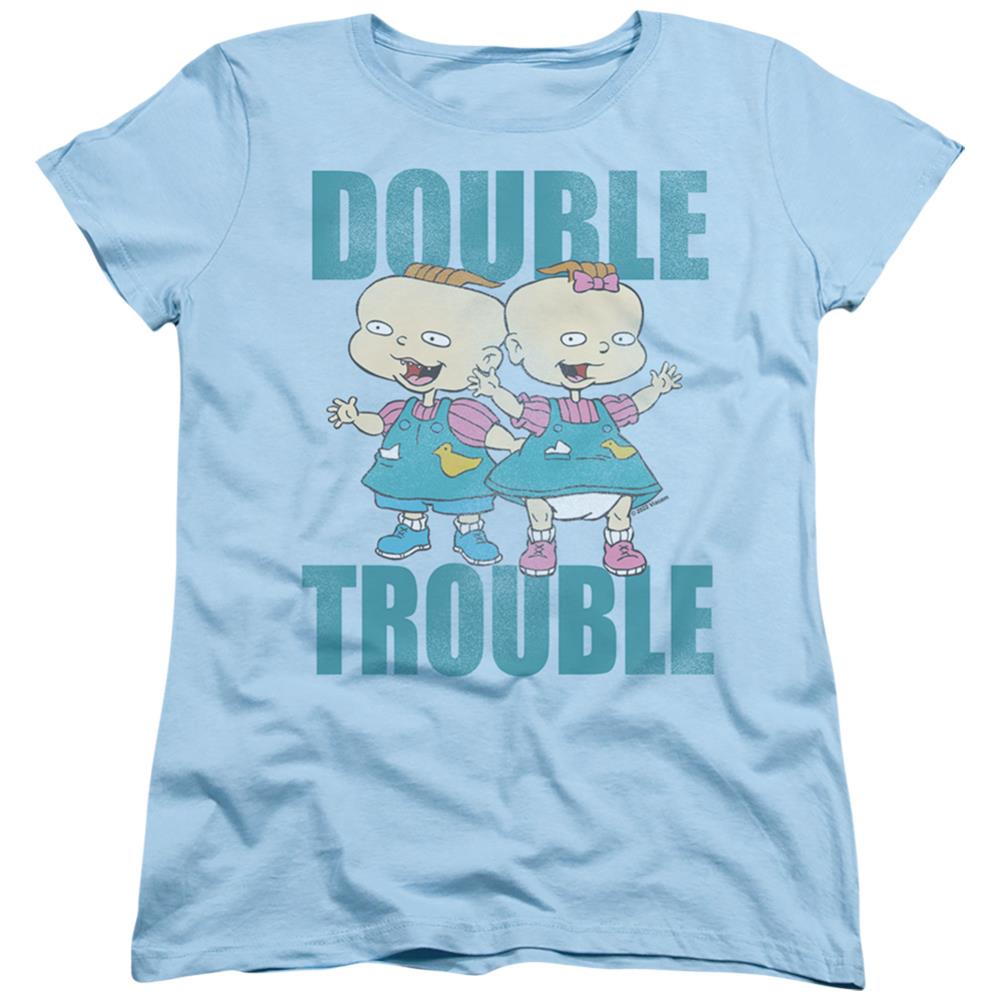 Rugrats Double Trouble Women's 18/1 Cotton Short-Sleeve T-Shirt