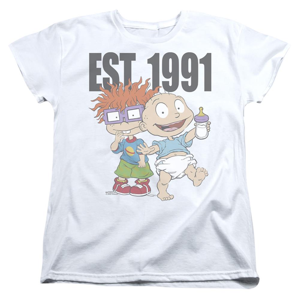 Rugrats Est 1991 Women's 18/1 Cotton Short-Sleeve T-Shirt