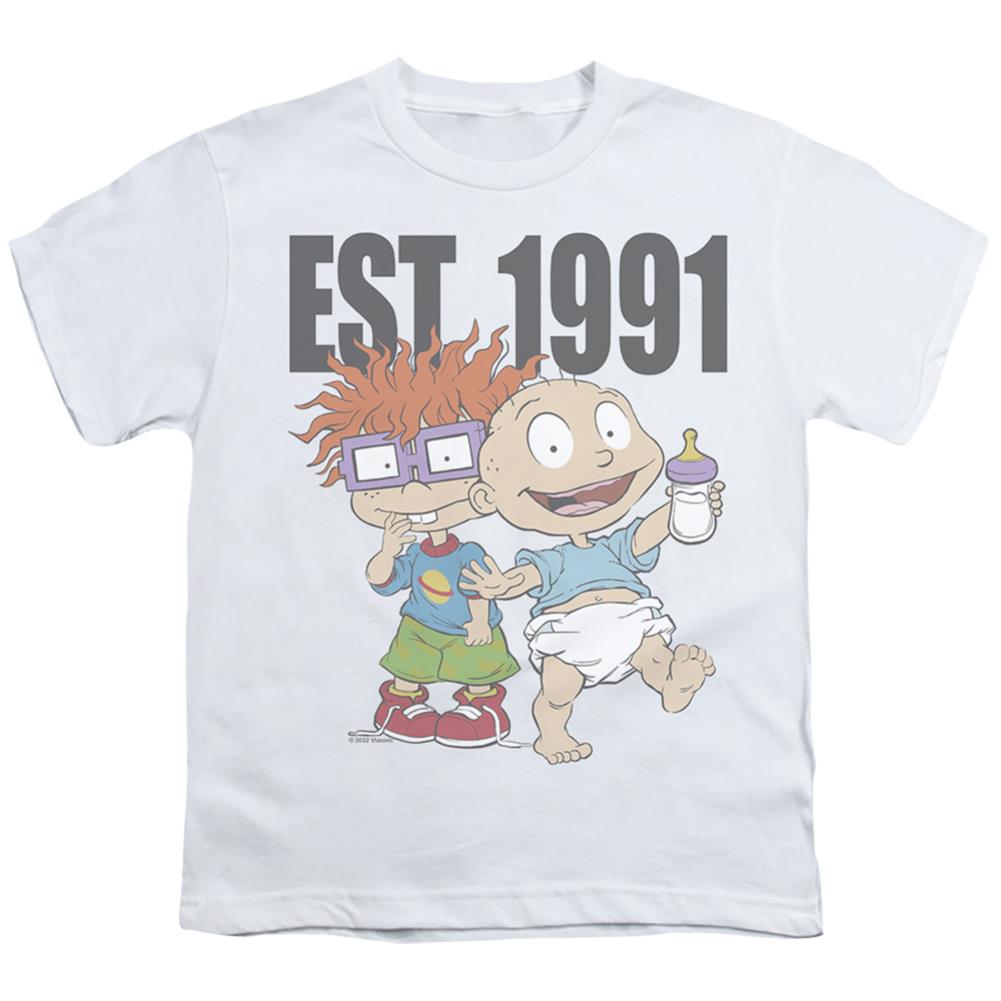 Rugrats Est 1991 Youth 18/1 100% Cotton Short-Sleeve T-Shirt