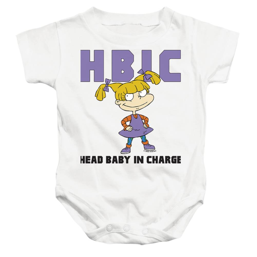 Rugrats Head Baby In Charge Infant's Cotton SS Snapsuit