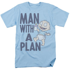 Rugrats Man With A Plan Men's 18/1 Cotton Short-Sleeve T-Shirt