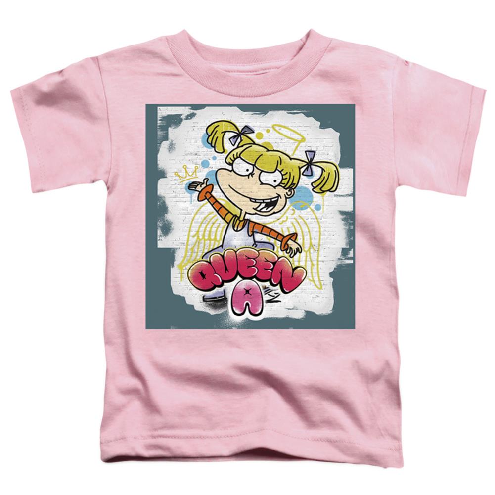 Rugrats Queen A For Angelica Toddler 18/1 Cotton Short-Sleeve T-Shirt
