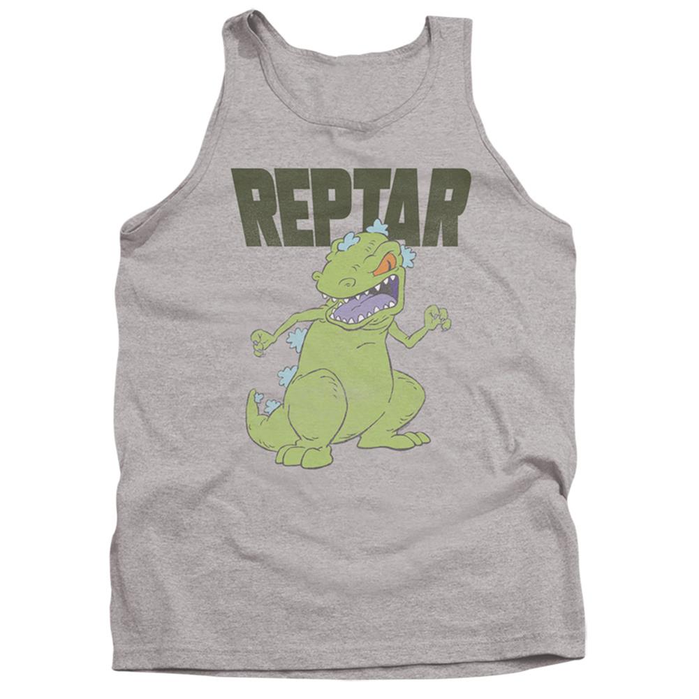 Rugrats Reptar Big Men's 18/1 Cotton Tank Top