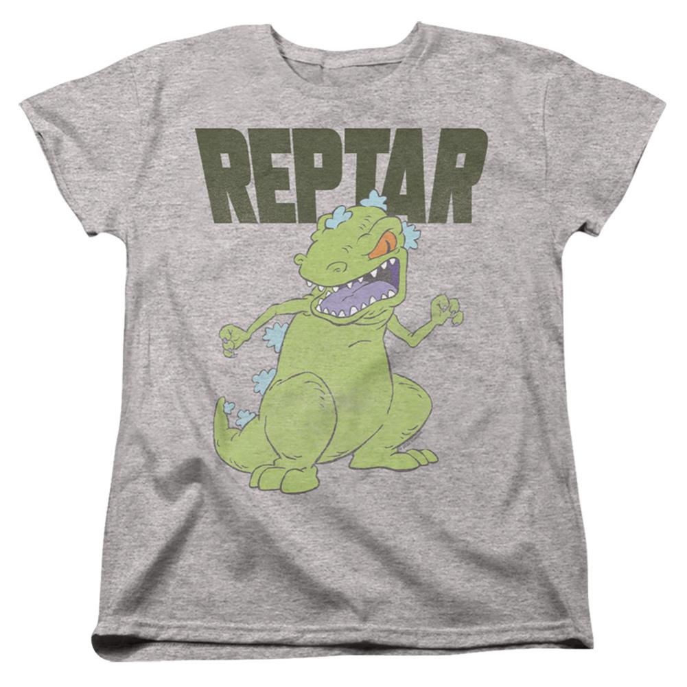 Rugrats Reptar Big Women's 18/1 Cotton Short-Sleeve T-Shirt