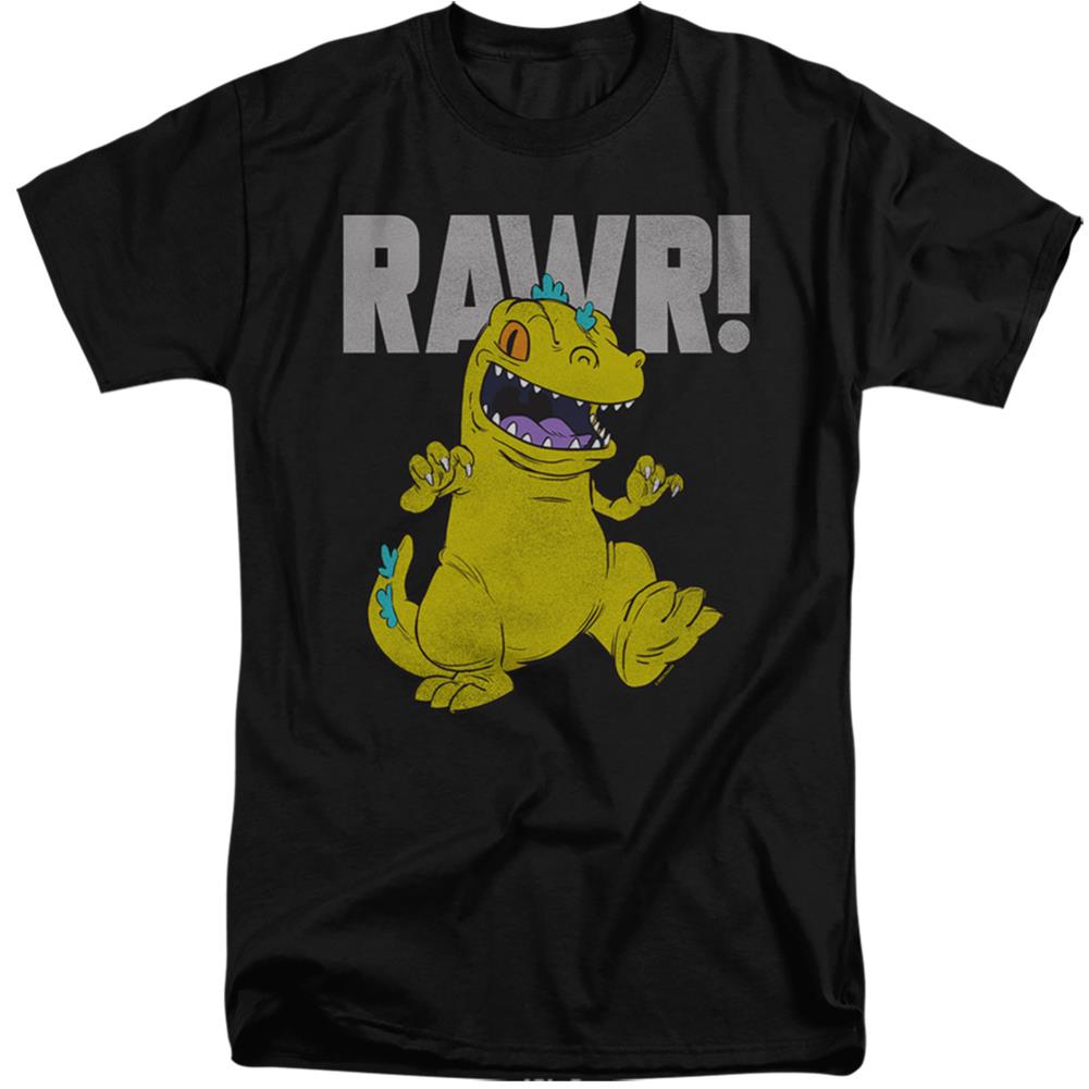 Rugrats Reptar Men's 18/1 Tall Cotton Short-Sleeve T-Shirt