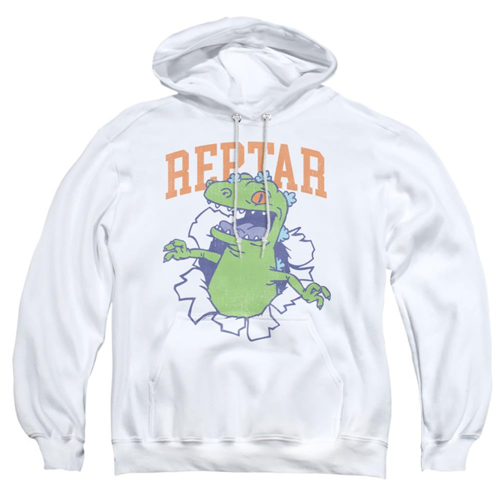 Rugrats Reptar Shirt Rip Men's Pull-Over 75 25 Poly Hoodie