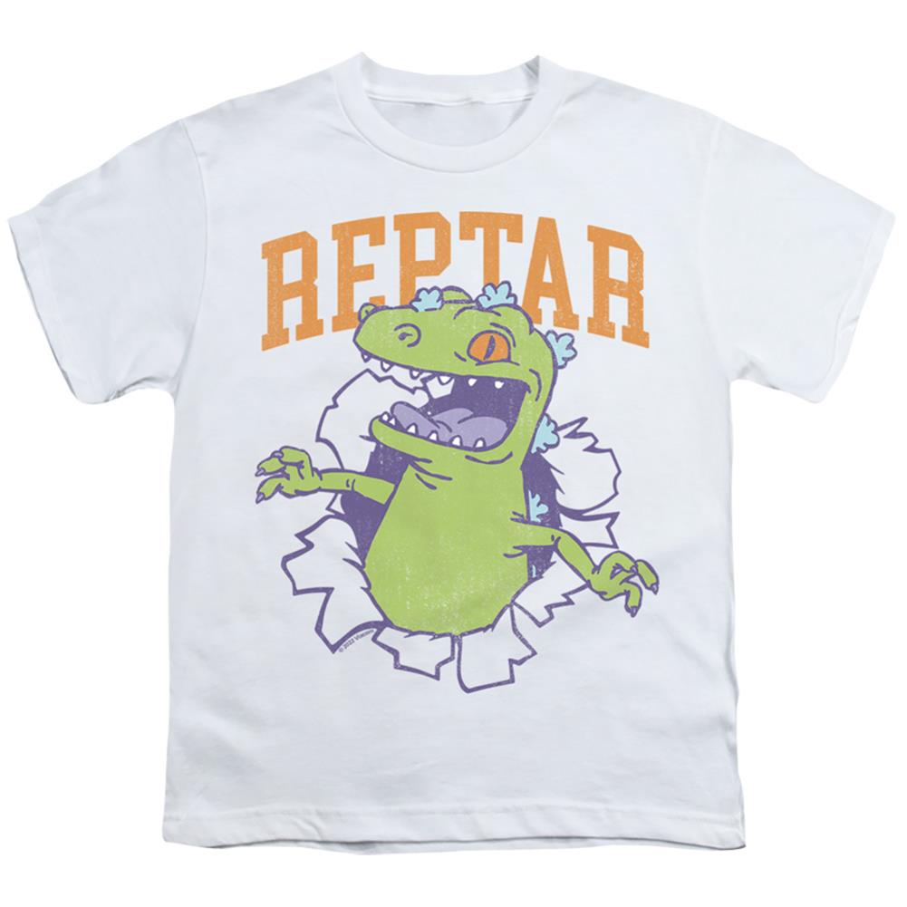 Rugrats Reptar Shirt Rip Youth 18/1 100% Cotton Short-Sleeve T-Shirt