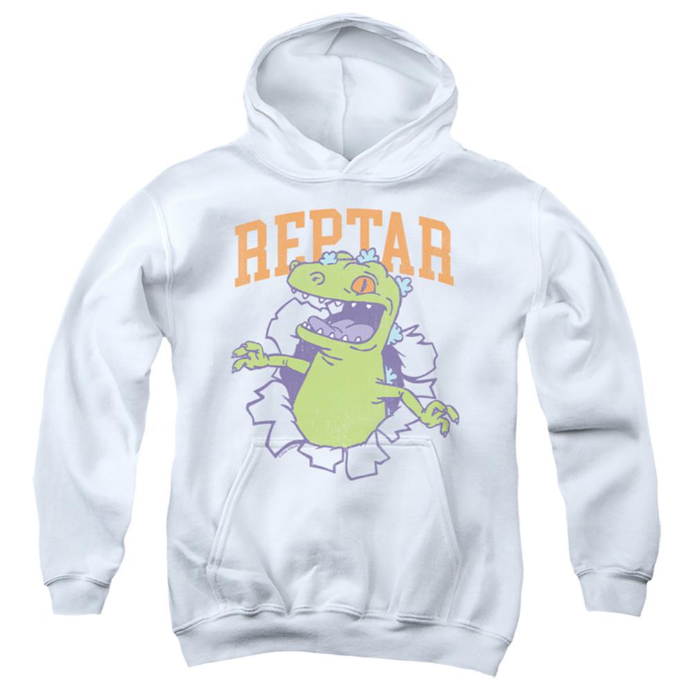 Rugrats Reptar Shirt Rip Youth Cotton Poly Pull-Over Hoodie