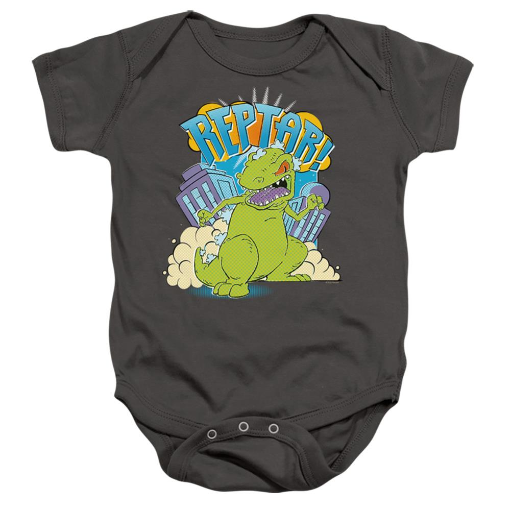Rugrats Reptar Stomp Infant's Cotton SS Snapsuit