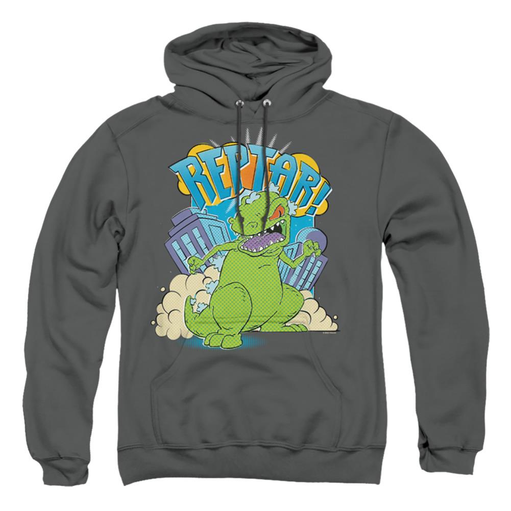 Rugrats Reptar Stomp Men's Pull-Over 75 25 Poly Hoodie