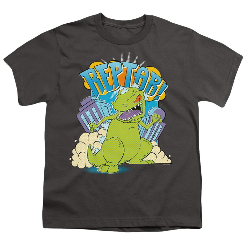 Rugrats Reptar Stomp Youth 18/1 100% Cotton Short-Sleeve T-Shirt
