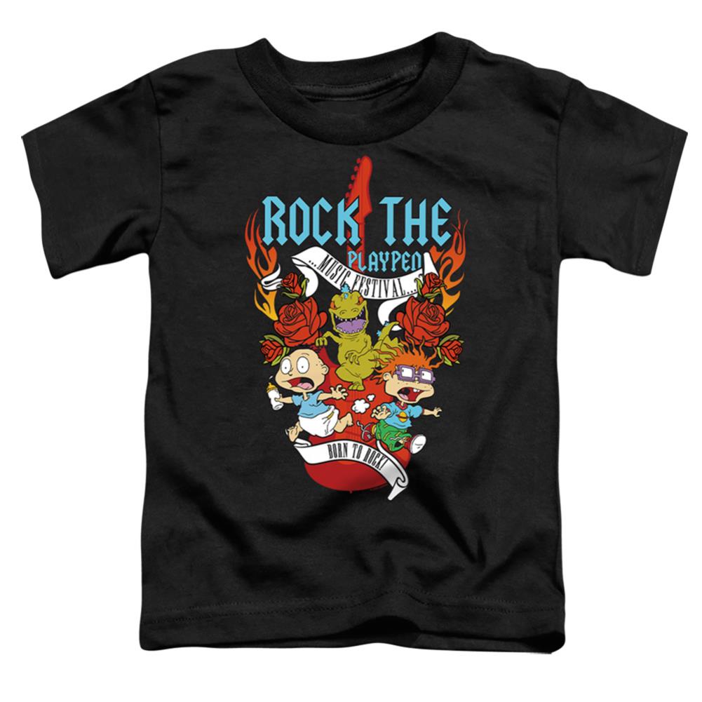 Rugrats Rock The Playpen Music Festival Toddler 18/1 Cotton Short-Sleeve T-Shirt