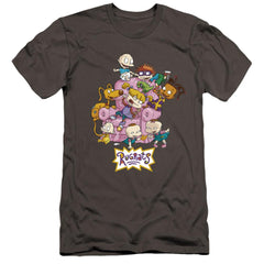 Rugrats Rugrats Chair Men's Ultra-Soft 30/1 Cotton Slim Short-Sleeve T-Shirt