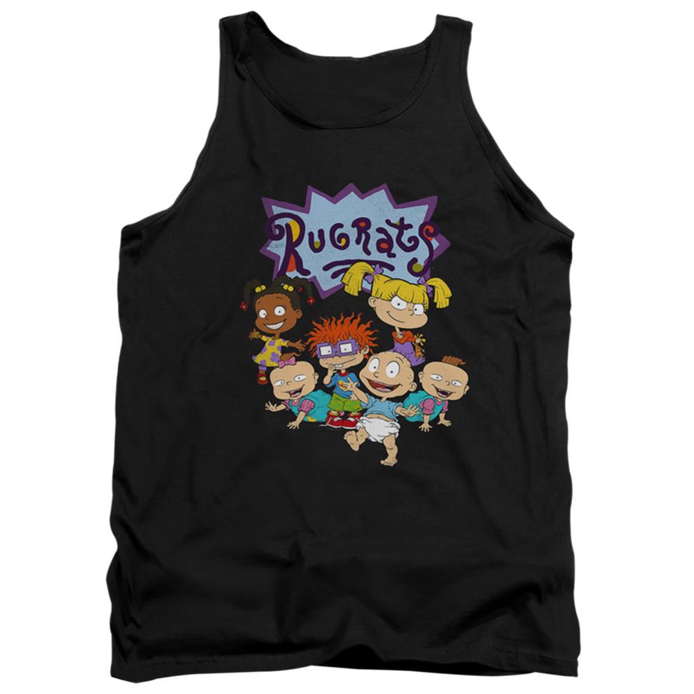 Rugrats Rugrats Group Men's 18/1 Cotton Tank Top