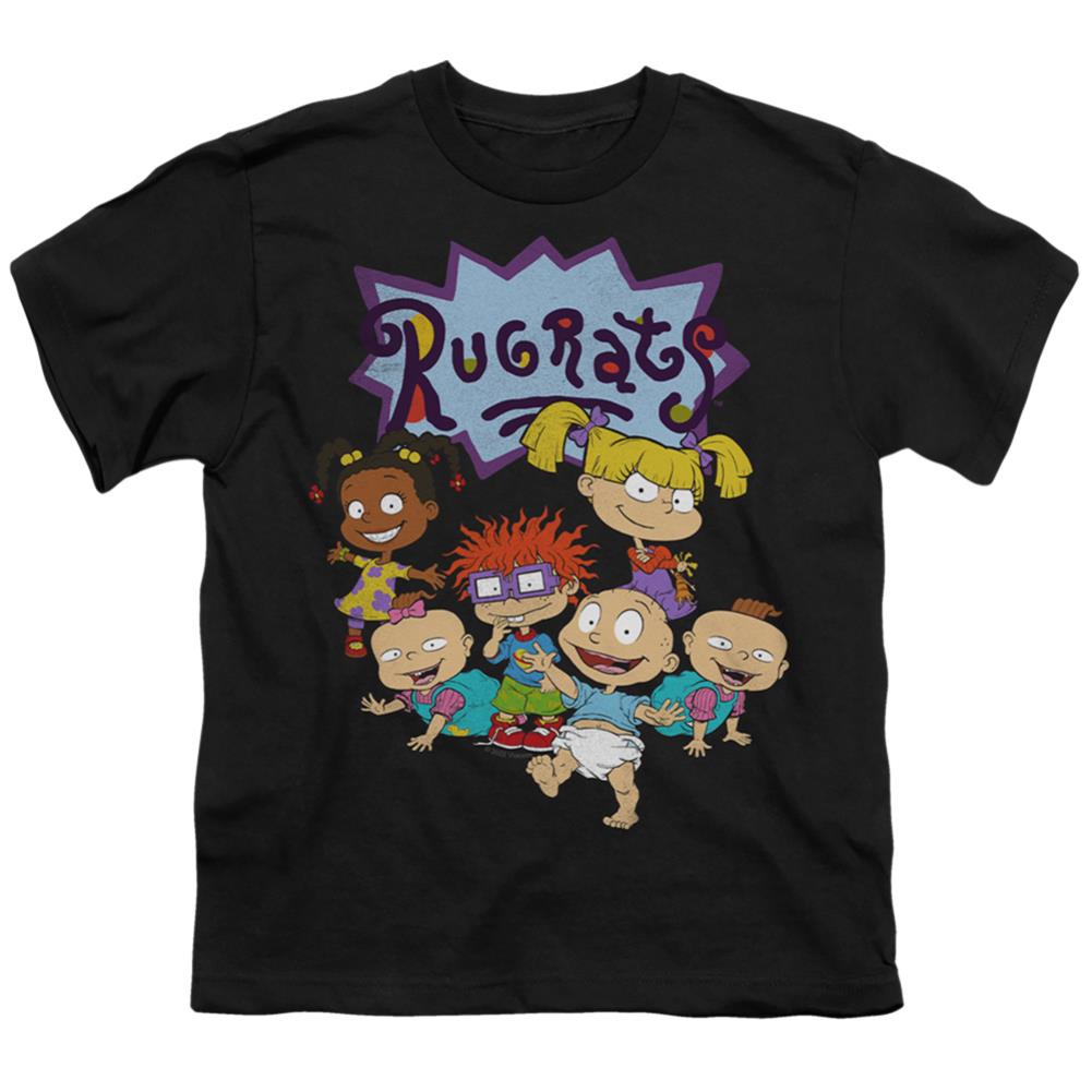 Rugrats Rugrats Group Youth 18/1 100% Cotton Short-Sleeve T-Shirt