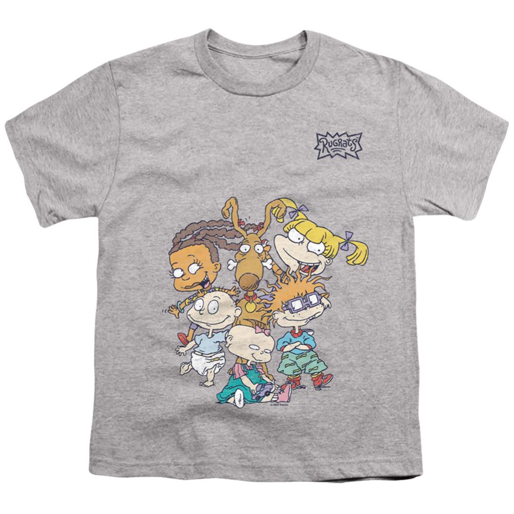 Rugrats Simple Lines Youth 18/1 100% Cotton Short-Sleeve T-Shirt