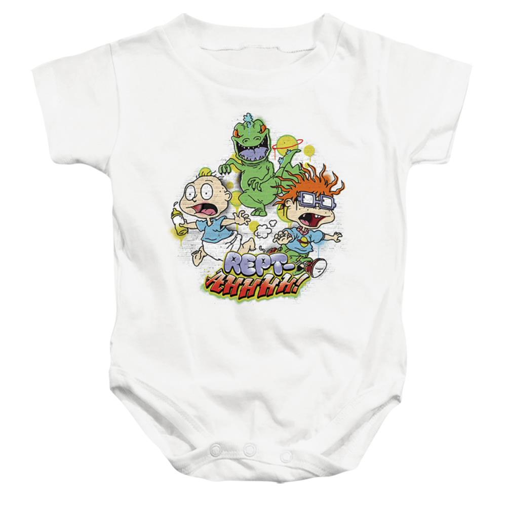 Rugrats Tommy And Chucky Rept-Ahhhhh! Infant's Cotton SS Snapsuit