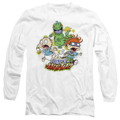 Rugrats Tommy And Chucky Rept-Ahhhhh! Men's 18/1 Cotton Long-Sleeve T-Shirt