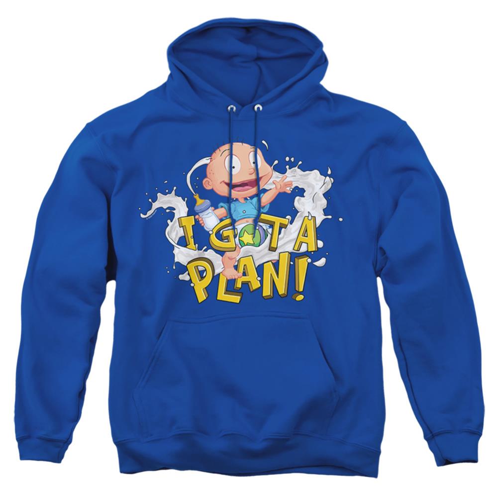 Rugrats Tommy Pickles Has A Plan Men's Pull-Over 75 25 Poly Hoodie