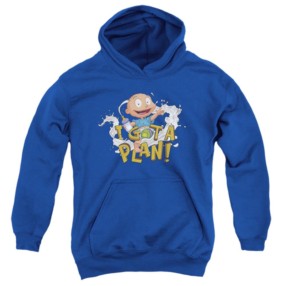 Rugrats Tommy Pickles Has A Plan Youth Cotton Poly Pull-Over Hoodie
