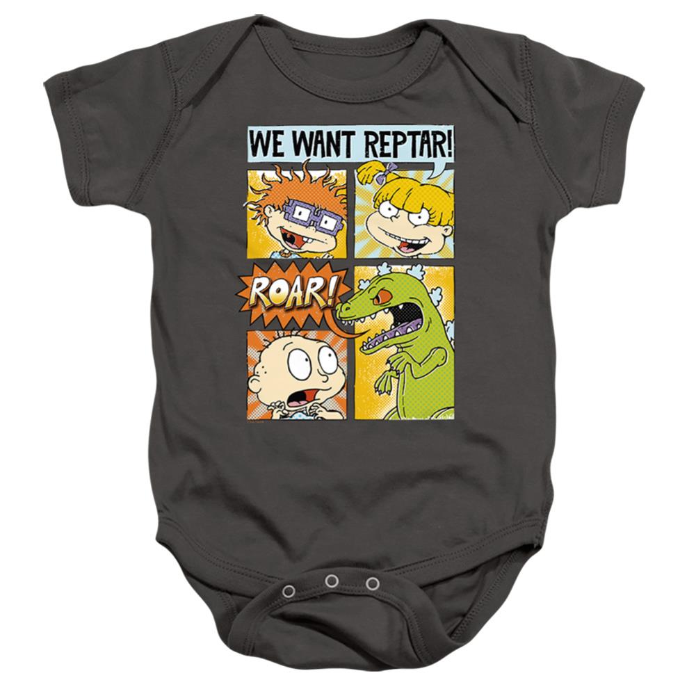 Rugrats We Want Reptar! Comic Infant's Cotton SS Snapsuit