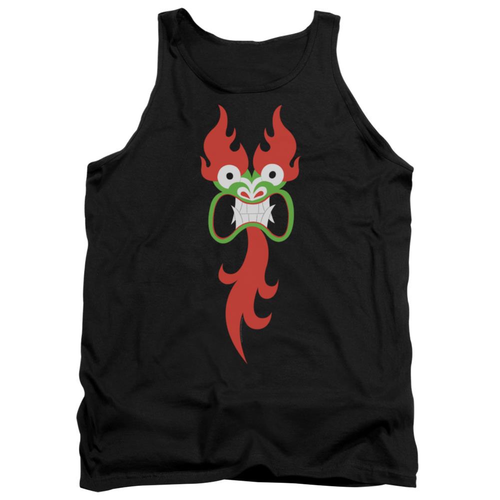 Samurai Jack Aku Face Men's 18/1 Cotton Tank Top