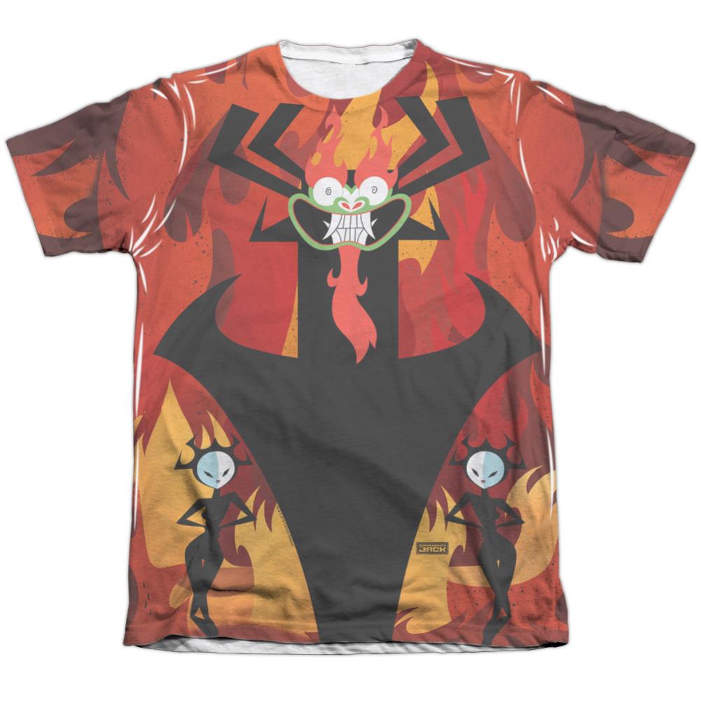 Samurai Jack Akus Wrath Men's Regular Fit Poly Cotton Short-Sleeve T-Shirt