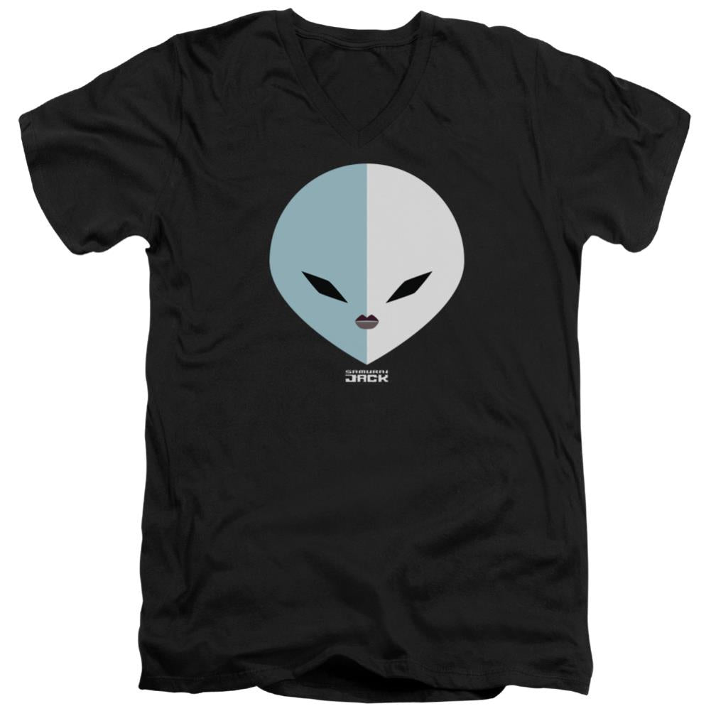 Samurai Jack Daughters Of Aku Men's 30/1 Cotton Slim V-Neck T-Shirt