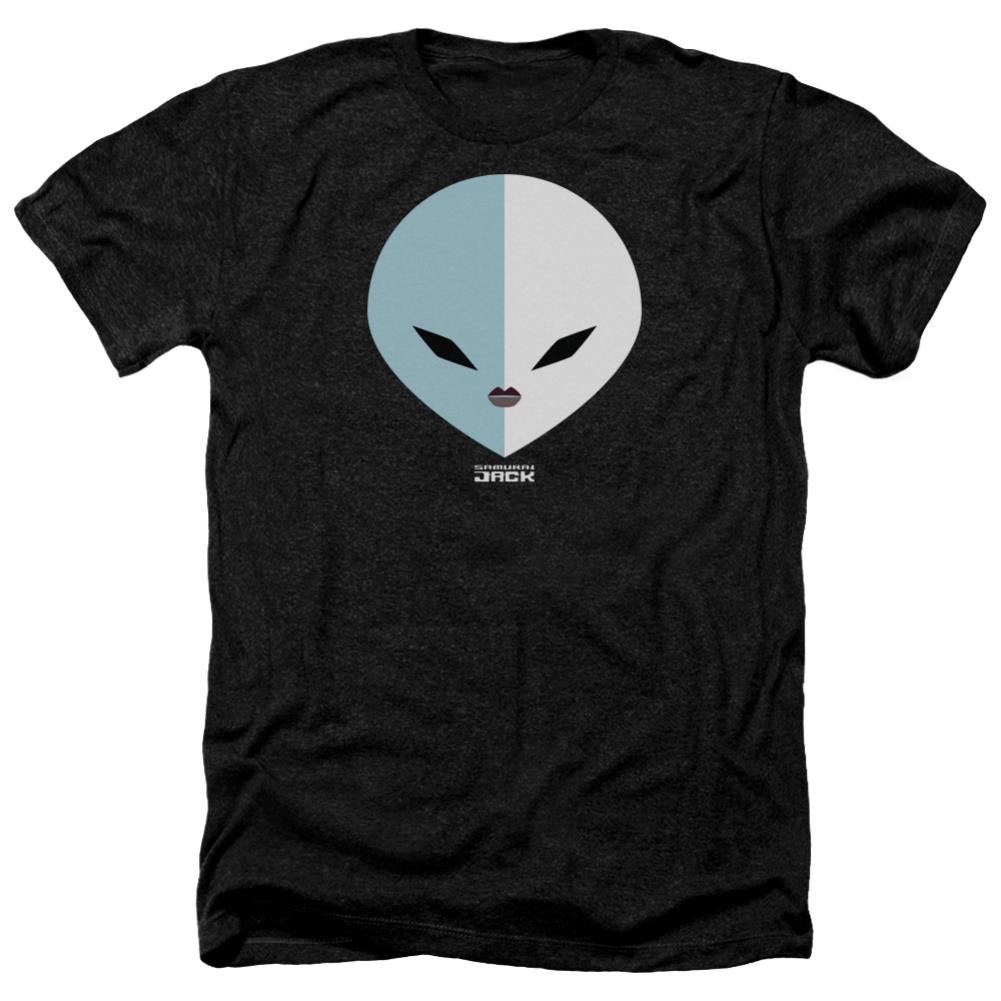 Samurai Jack Daughters Of Aku Men's 30/1 Heather 60 40 Poly Short-Sleeve T-Shirt