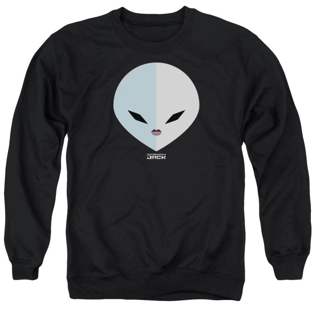 Samurai Jack Daughters Of Aku Men's Crewneck 50 50 Poly Long-Sleeve T-Shirt