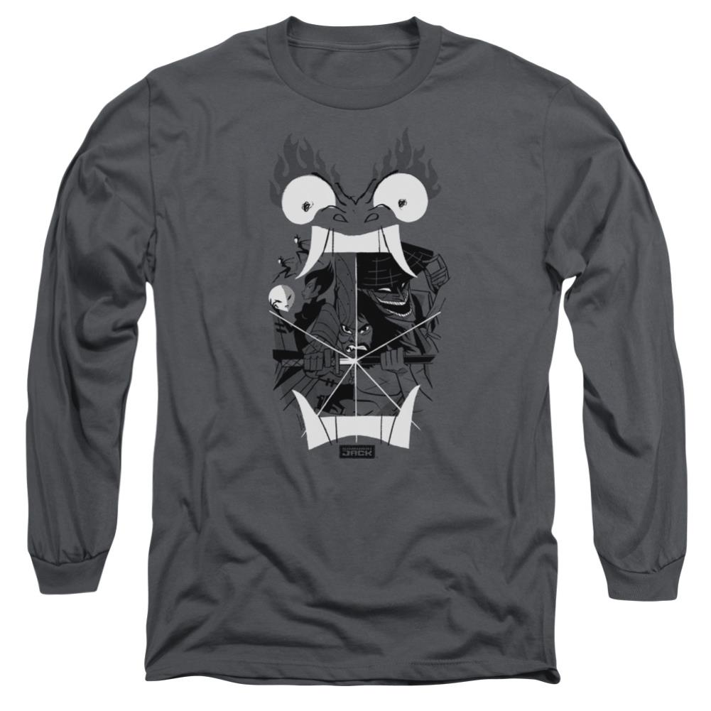 Samurai Jack Divisive Men's 18/1 Cotton Long-Sleeve T-Shirt