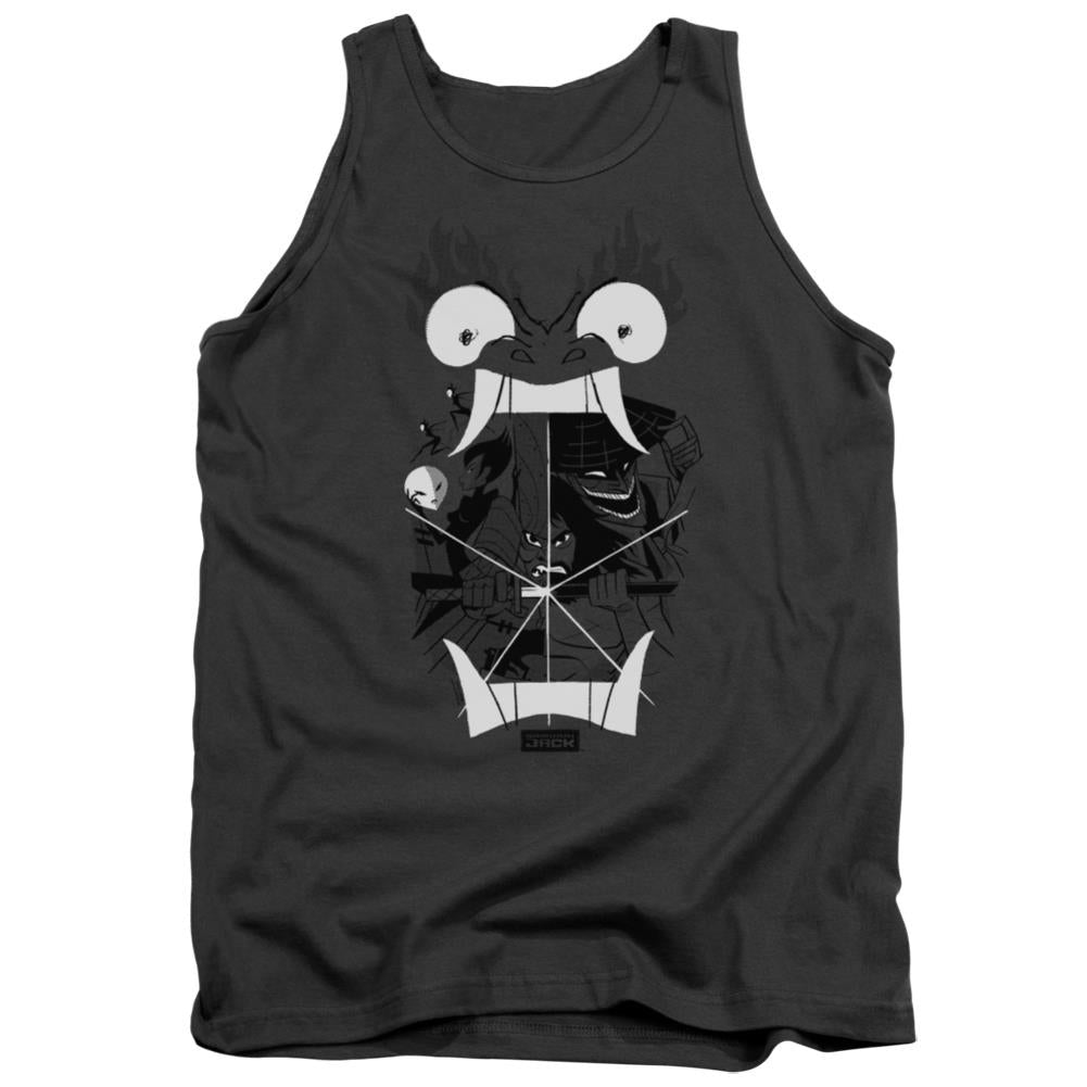 Samurai Jack Divisive Men's 18/1 Cotton Tank Top