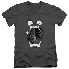 Samurai Jack Divisive Men's 30/1 Cotton Slim V-Neck T-Shirt