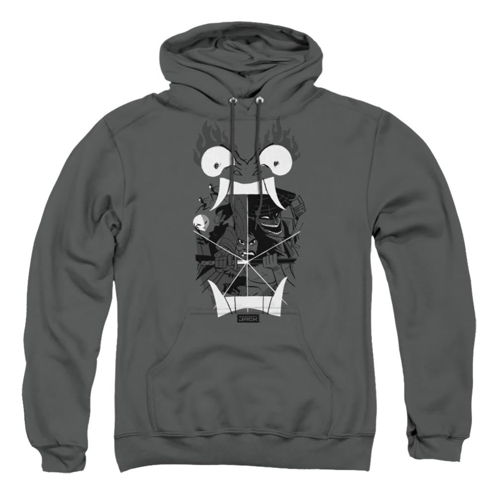 Samurai Jack Divisive Men's Pull-Over 75 25 Poly Hoodie