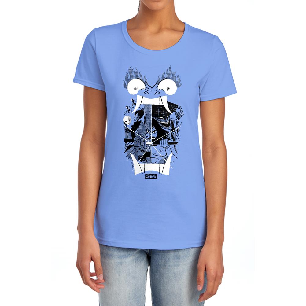 Samurai Jack Divisive Women's 18/1 Cotton Short-Sleeve T-Shirt