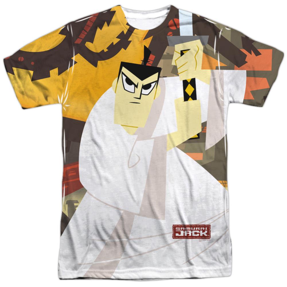 Samurai Jack Eternal Foes Men's Regular Fit Polyester Short-Sleeve T-Shirt